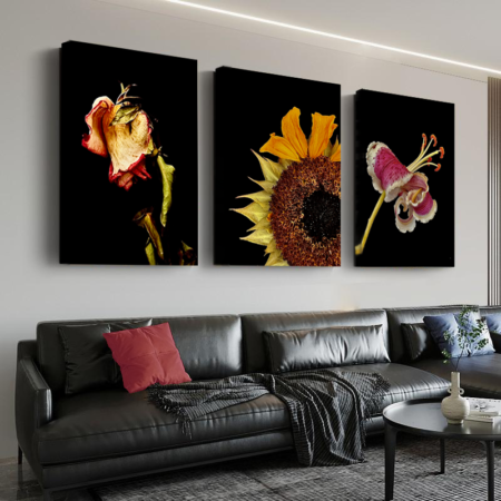 Death of a Bloom Canvas Prints